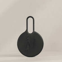 Juoda pjaustymo / serviravimo lentelė "purse with purpose"