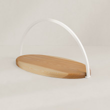 Medinis padėklas su rankena "to your feet"