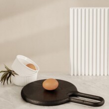 Juoda pjaustymo / serviravimo lentelė "purse with purpose"