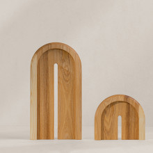 Medinis padėkliukas papuošalams "kind of sticky"